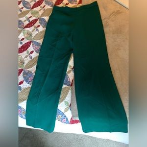 NWT Zara women’s business trouser Hunter Green XL